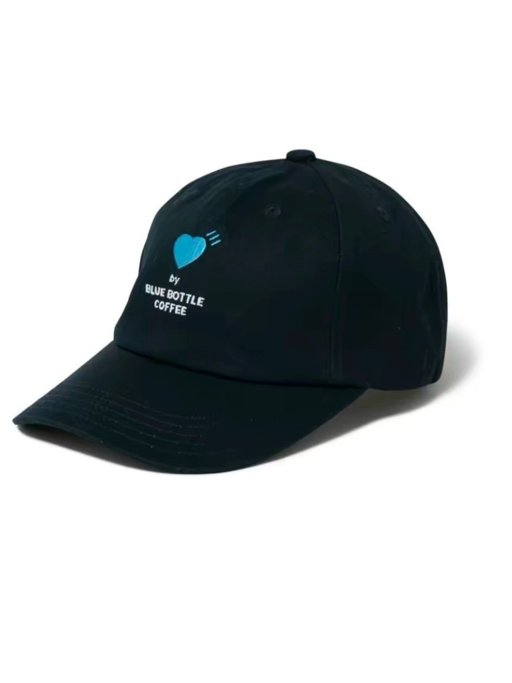 [NEW] Human Made Black Cap with Blue Heart Logo